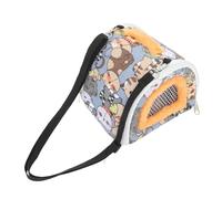 Hohopeti Portable Pet Carrier Backpack for Hamster Guinea Pig and Small Animals Waterproof Mesh Design Travel-friendly for Pet Owners Go