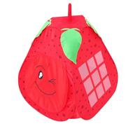 Hohopeti Portable Strawberry Playhouse Tent for Indoor Use Foldable Play Tent with Material Easy Setup Suitable for Year Olds Promotes Creativity and Imagination Smooth Surface for Easy