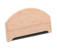 Hohopeti Portable Wool Sweater Fuzz Remover Comb for Cashmere and Knitwear Wooden Fabric Pilling Remover for Coats Blankets Multi-fabric Lint and Bobble Removal Tool