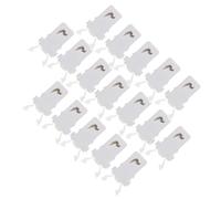 Hohopeti Pressure Clamp - 50Pcs Garbage Can Supplies, Plastic Press Type Buckle, Smooth Surface, Self-Locking, for Parks and Buildings