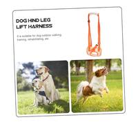 Hohopeti Professional Adjustable Disabled Dog Walking Assist Harness for Older Dogs with Rear Leg Support and Rehabilitation Belt Comfortable Fit Waist Exercise Aid for Pet Mobility