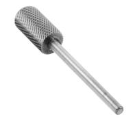 Hohopeti Professional Tungsten Steel Nail Drill Grinding Bit round Cylinder Head for Manicure and Pedicure, Pretreatment Enhancement and Rotation Function for Quick Cuticle and Dead