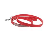 Hohopeti PU Rhinestone Dog Leash Colorful Sparkly PET Walking Lead for Dogs and Cats Sturdy PU Leather 120cm Long Suitable for Training and Daily Walks