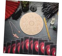 Hohopeti Pure Copper Dowsing Rods with Pendulum and Elegant Divination Mat for Accurate Water Treasure Detection and Ghost Hunting Spiritual Practices Kit