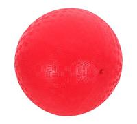 Hohopeti PVC Playground Ball Red Outdoor Sports for Dodgeball Recess Play Enhances Motor Skills and Interaction
