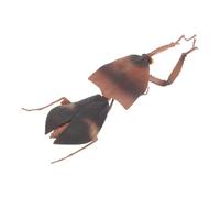 Hohopeti Realistic Dead Leaf Mantis Model, Praying Mantis Figurine Insect Ornament for Garden Decor, Educational Mini Animal Sculpture for ’S Science Learning