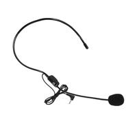 Hohopeti Realistic Fake Headset Microphone Costume Prop for Kids Portable Plastic Design, Easy to Carry, for Bars and Dance Party Performances