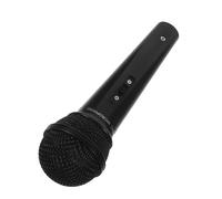 Hohopeti Realistic Pretend Microphone Plastic Fake Microphone Model for Birthday Party Stage Props Karaoke Performance and Role Playing