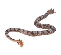 Hohopeti Realistic Rubber Snake Elastic Snake Figures for Garden Decor and Halloween Pranks Lifelike Pseudocerastes Urarachnoides Scare Squirrels Party Favor and April Fools Trick