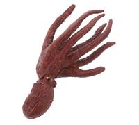 Hohopeti Realistic Squid Model Plastic Figurine Educational Ocean Animal for Desktop Decoration Safe Smooth Surface Life Figure