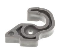 Hohopeti Refrigerator Door Stopper Hook Black Freezer Door Latch Catch Replacement Part for Fridge and Freezer Appliance Repairs