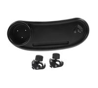 Hohopeti Removable Stroller Snack Tray with Cup Holder Food Storage Tray for Prams and Pushchairs Easy to Install for Independent Dining and Convenient Use