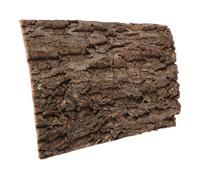 Hohopeti Reptile Bark Background Panel Natural Decor for Terrariums Aquariums and Reptile Tanks Decorative and Reusable Cork Bark for Aesthetic Environments