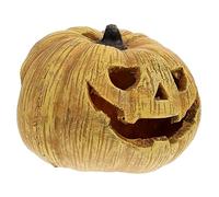 Hohopeti Reptile Hideout Cave Pumpkin Shaped Shelter for Pets Decorative Aquarium Ornament Stress-reducing Refuge for Lizards Snakes and Amphibians and Safe Design