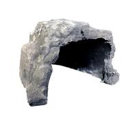 Hohopeti Reptile Hideout Resin Decorative Cave Landscape Supplies Random Color Shelter for Lizards Turtles Amphibians Terrarium Accessories