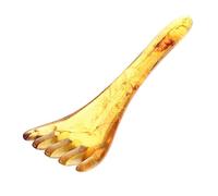 Hohopeti Resin Scalp Massage Scraper Handheld Head Massager with Five Rounded Claws for Muscle Tension Relief and Improved Smooth Scalp Caring Tool for Relaxation and Stress Reduction