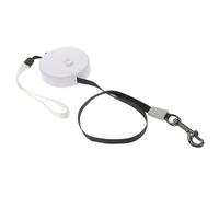 Hohopeti Retractable Dog Leash 3m Adjustable Portable Rope for Small Dogs Outdoor Training Puppy Walking White Round Design Random Color