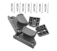 Hohopeti Retractable Gate Hardware Kit for Stairs and Doorways Replacement Parts for Freestanding Pet and Safety Barrier Minimalist Design for Isolation and Versatile Indoor Use