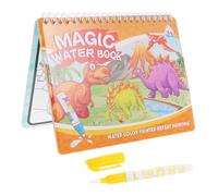 Hohopeti Reusable Dinosaur Painting Book with Invisible Ink Pen for Preschool Learning Interactive Graffiti Enhances Creativity and Development Educational Drawing Fun for Boys