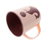 Hohopeti Reusable Dolphin Toothbrush Cup with Smooth Surface Unbreakable Plastic Mouth Washing Mug for Travel and Home Use Cute Multi-Purpose Tooth Brushing Storage Oral Care