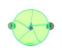 Hohopeti Rotating Parrot Foraging Feeder Made of Sturdy Acrylic with 5 Food Grids, Easy to Install and Disassemble, for Bird Feeding and Enrichment Activities