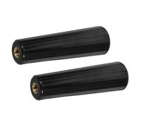 Hohopeti Rotisserie Handle Replacement Barbecue Fork Grip Set with M8 Thread, Bakelite Insulated Heat-Resistant Grill Accessory for Outdoor BBQ and Grilling Tools (2pcs