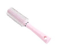 Hohopeti Round Blow Dry Brush with Gentle Scalp-friendly Mini Teeth Thermal Roller Styling Brush for Volume and Bounce Suitable for All Hair Types Hair Curling and Straightening Tool for