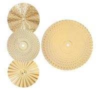 Hohopeti Round Sunburst Geometric Pendant Metal Wall Hanging Decoration Outdoor and Indoor Wall Art Circle Large Iron Disc Ornament