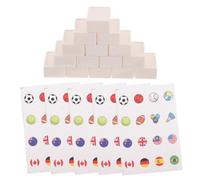 Hohopeti Seaside Fun Game Blocks Mahjong Set Tiles Ball Sports Style Plastic Tiles for Attention Training Family Indoor Gatherings and Social Entertainment