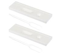 Hohopeti Sensitive for Animal 2pcs Pregnancy Test Tests Tool and Portable Abs Material with Convenient Design Use Livestock Cow for Farm