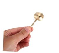 Hohopeti Sharp Clear Sound Bird Whistle Pendant for Outdoor Hunting Survival and Bird Training Noise-canceling Brass Whistle Keychain Accessory Party for Boys