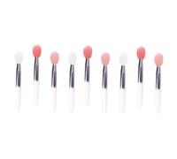 Hohopeti Silicone Lip Brush Set Lipstick Applicator 9pcs Soft and Sturdy Easy to Carry with Precise Application Makeup Tool for Professional Use and Travel for Women