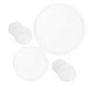 Hohopeti Silicone Replacement Diaphragm Kit for Stethoscope Non with Bell Cover Easy to Install for Adult and Pediatric Use Healthcare Accessories