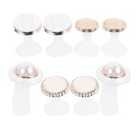 Hohopeti Silicone Toe Separators Soft Gel Nail Art Tool 8 Pieces Small Toe Spacers for Home and Professional Pedicure Use