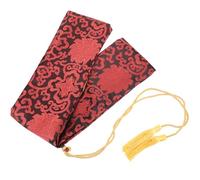 Hohopeti Silk Taichi Sword Carrying Bag Japanese Sword Protective Cover Floral Pattern Receive Bag Portable Case