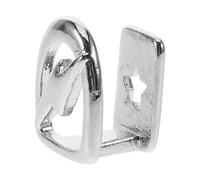 Hohopeti Silver Single Tooth Cap Hip Hop Teeth Jewelry for Men Halloween Party and Cosplay Accessories