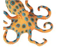 Hohopeti Simulation Octopus Model Plastic Figurine Ocean Animal Educational Biology Decor for Learning and Imaginative Play Realistic Sea Creature with Vivid Colors and Lifelike Shape