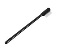Hohopeti Single-sided Eyelash Brush and Eyebrow Comb with Steel Needle Black Long Handle Portable Makeup Tool for Lash Separation and Mascara Application Professional Salon and Home Use