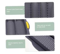 Hohopeti Slot Food-Grade Silicone French Loaf Bread Mold Baking Pan for Home Kitchen Flexible Non-Stick Cake Tray for Baking Classic French Bread Loaves Accessory