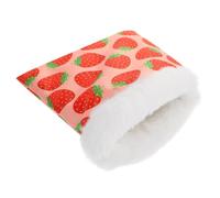 Hohopeti Small Pet Sleeping Bag Cotton Guinea Pig Bed Hamster Warm Pouch Hedgehog Sugar Glider Soft Nest for Winter Comfort