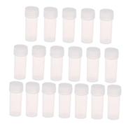 Hohopeti Small Plastic Bottles with Caps 50pcs 5ml Sample Vials for Medicine Storage Travel Pill Containers Plastic Empty Bottles for Powder and Capsules