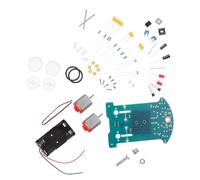 Hohopeti Smart Car Kit DIY Educational Electronics for Beginners Robotics Soldering Science Experiment with Automatic Tracking Sensor for Hands Random Color