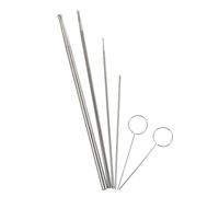Hohopeti Snake Gender Detector Stainless Steel Probe Lightweight Simple Operation round Head Professional Reptiles Tool for Accurate Sexing