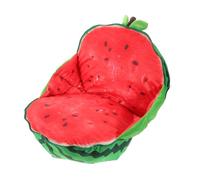 Hohopeti Soft Plush Watermelon Cushion Multifunctional Seat Pad for Home Decor Adorable Stuffed Fruit Pillow with Gentle Touch Cozy Couch Accessory for Lounging and Snuggling Fun Plush for