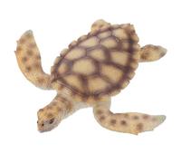 Hohopeti Solid Simulation Turtle Model Figurine, Realistic Large Sea Turtle Ornament for Education and Garden Decor, Animal Tortoise Plaything for Outdoor Display