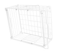 Hohopeti Stackable Deep Freezer Organizer Bins with Adjustable Hanging Wire Baskets for Kitchen and Refrigerator Breathable Mesh Design Prevents Frost Efficient Storage for Freezers