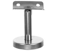 Hohopeti Stainless Steel 304 Wall Mounted Handrail Bracket 60mm Straight Adjustable Support Arm, Wall Support Anchor Bracket for Indoor Stair Railings and Banisters