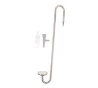 Hohopeti Stainless Steel Aquarium Air Diffuser Nano Bubble Silent Operation Carbon Dioxide Diffuser for Fish Tanks and Aquatic Plants Easy Installation and Maintenance