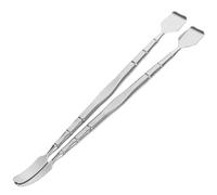 Hohopeti Stainless Steel Blackhead Extractor Tool 2pcs Metal Pore Cleaning Scraper for Face Skincare, Professional Blackhead Removal Kit Suitable for Women