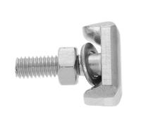 Hohopeti Stainless Steel Car Battery Terminal Replacement Screws Clip Fastener Stable Secure Attachment for Automotive Battery Bolt Replacement Compatible with Various Vehicles